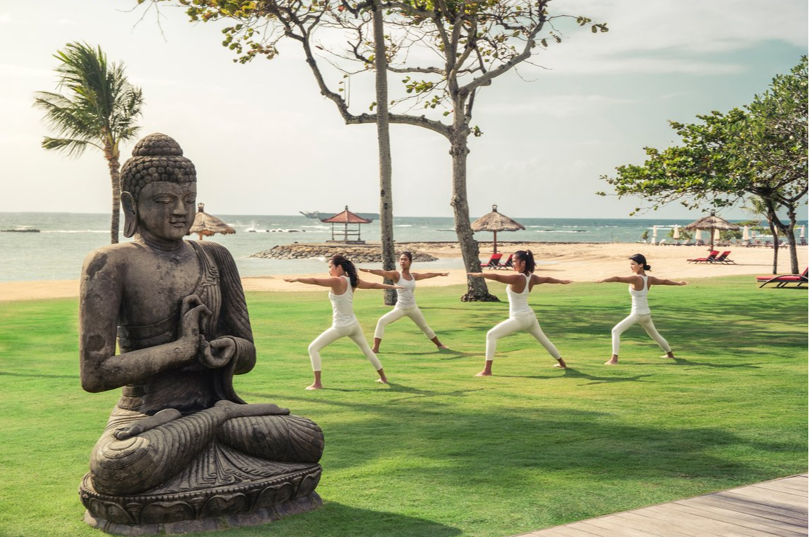 Club Med Bali Indonesia Yoga training course Club Med Bali Indonesia Yoga training course