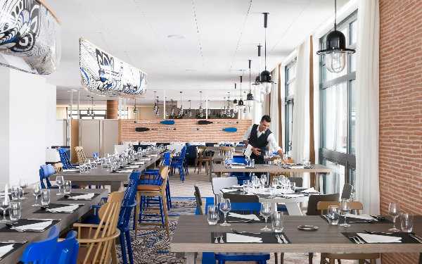 Restaurant at Club Med Grand Massif Samoëns Morillon Restaurant at Club Med Grand Massif Samoëns Morillon