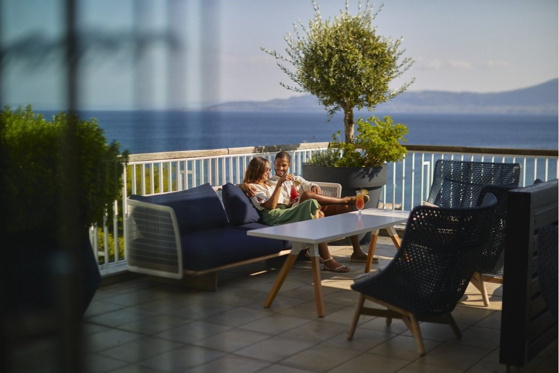 Club Med Gregolimano Grèce Terrasse du bar Club Med Gregolimano Grèce Terrasse du bar