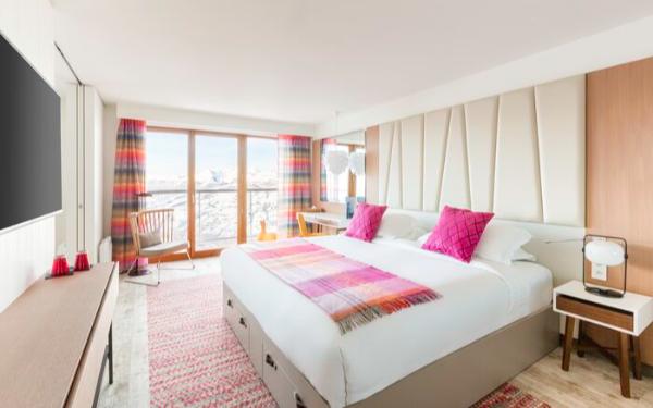 Balcony Room at Club Med Les Arcs Panorama Balcony Room at Club Med Les Arcs Panorama