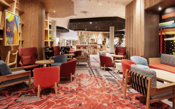 Lobby at Club Med Tignes