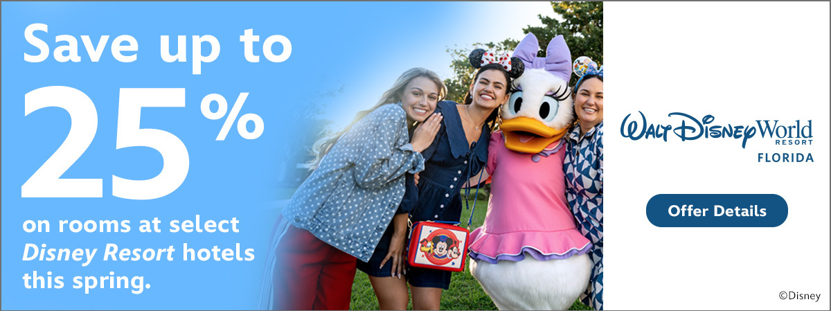 Walt Disney World Resort in Florida Canada Residents Save Up to 25% on rooms
