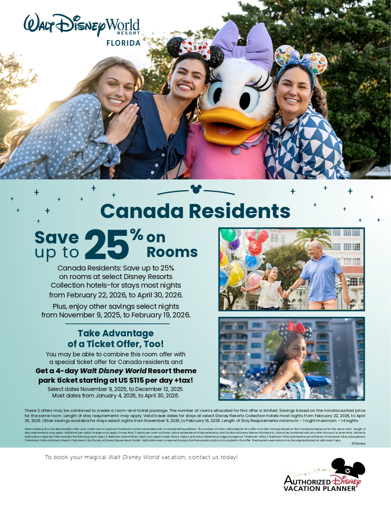Walt Disney World Resort in Florida Canada Residents Save Up to 25% on rooms
