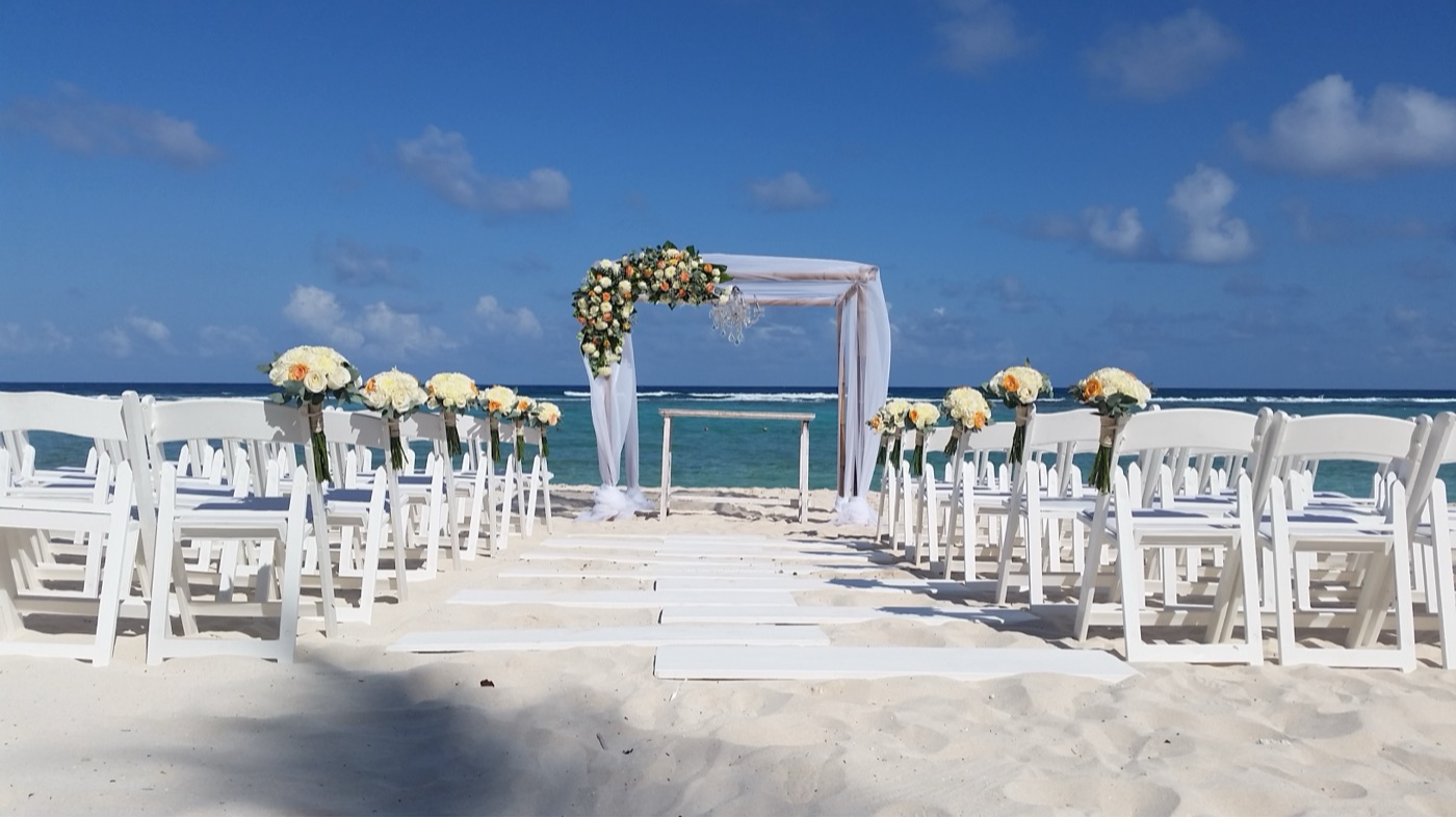Grand Oasis Tulum Riviera Riviera Maya au Mexique Mariage sur la plage