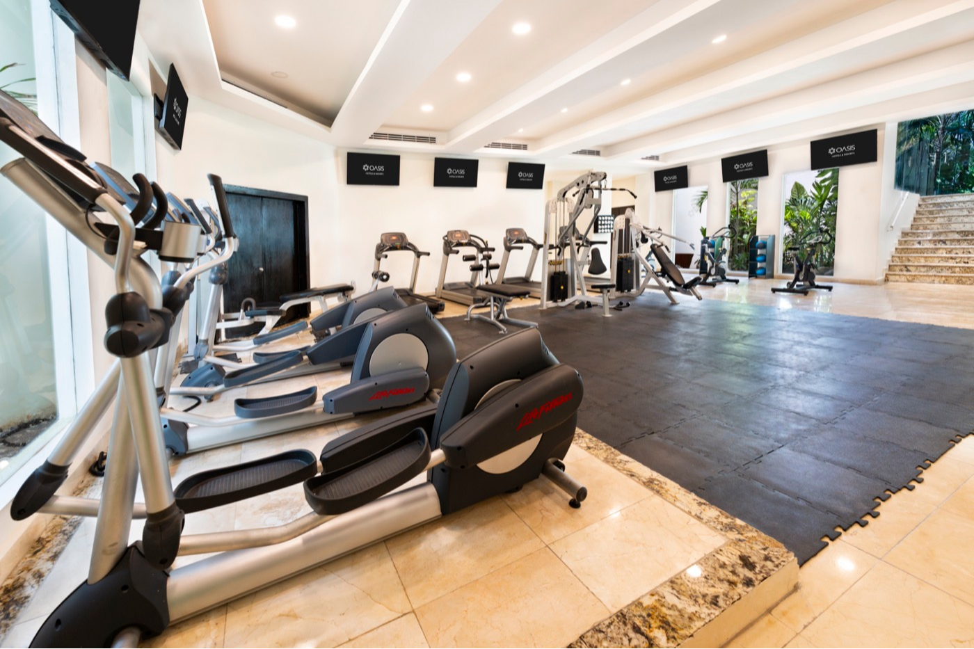 Grand Oasis Tulum Riviera Riviera Maya in Mexico Gym Fitness