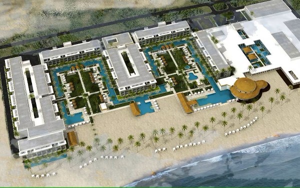 vue Aérinne du Meliá Trinidad Península