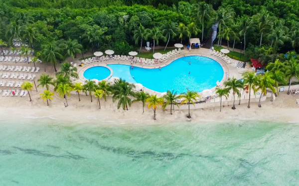 Beach of the Occidental Cozumel, Mexico