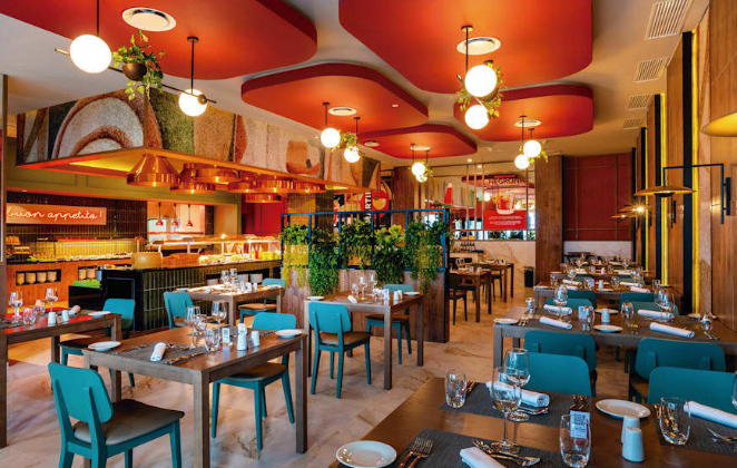 Riu Palace Kukulkan Cancun Hotel Zone Mexico Boulevard Kukulkan restaurant