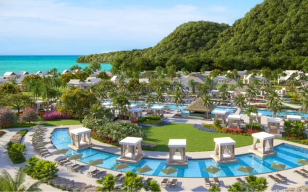 Site of Sandals Saint Vincent & the Grenadines