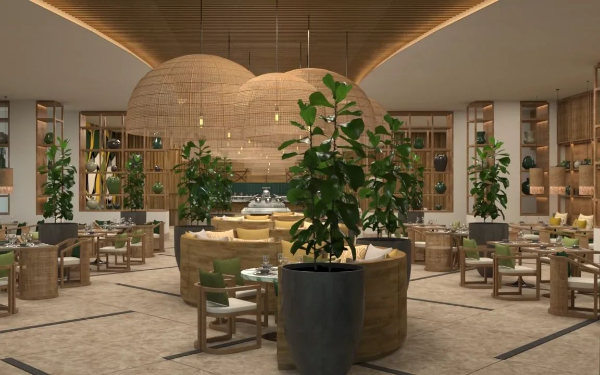 Buffet Market Cafe at Secrets Playa Blanca