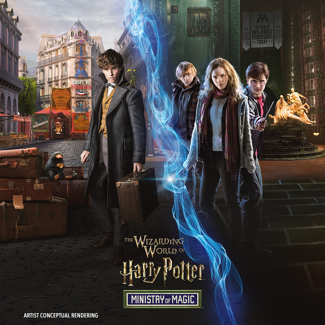 Universal Orlando Resort en Floride Epic Universe The Wizarding World of Harry Potter Ministry of Magic Harry Potter and the Battle at the Ministry undefined
