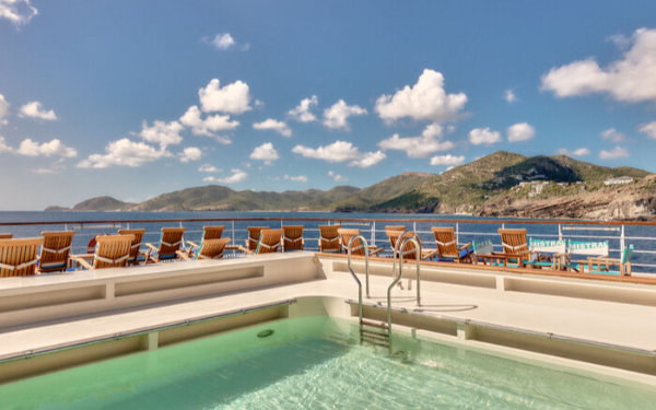 Pool on Yacht Club Med 2 Pool on Yacht Club Med 2